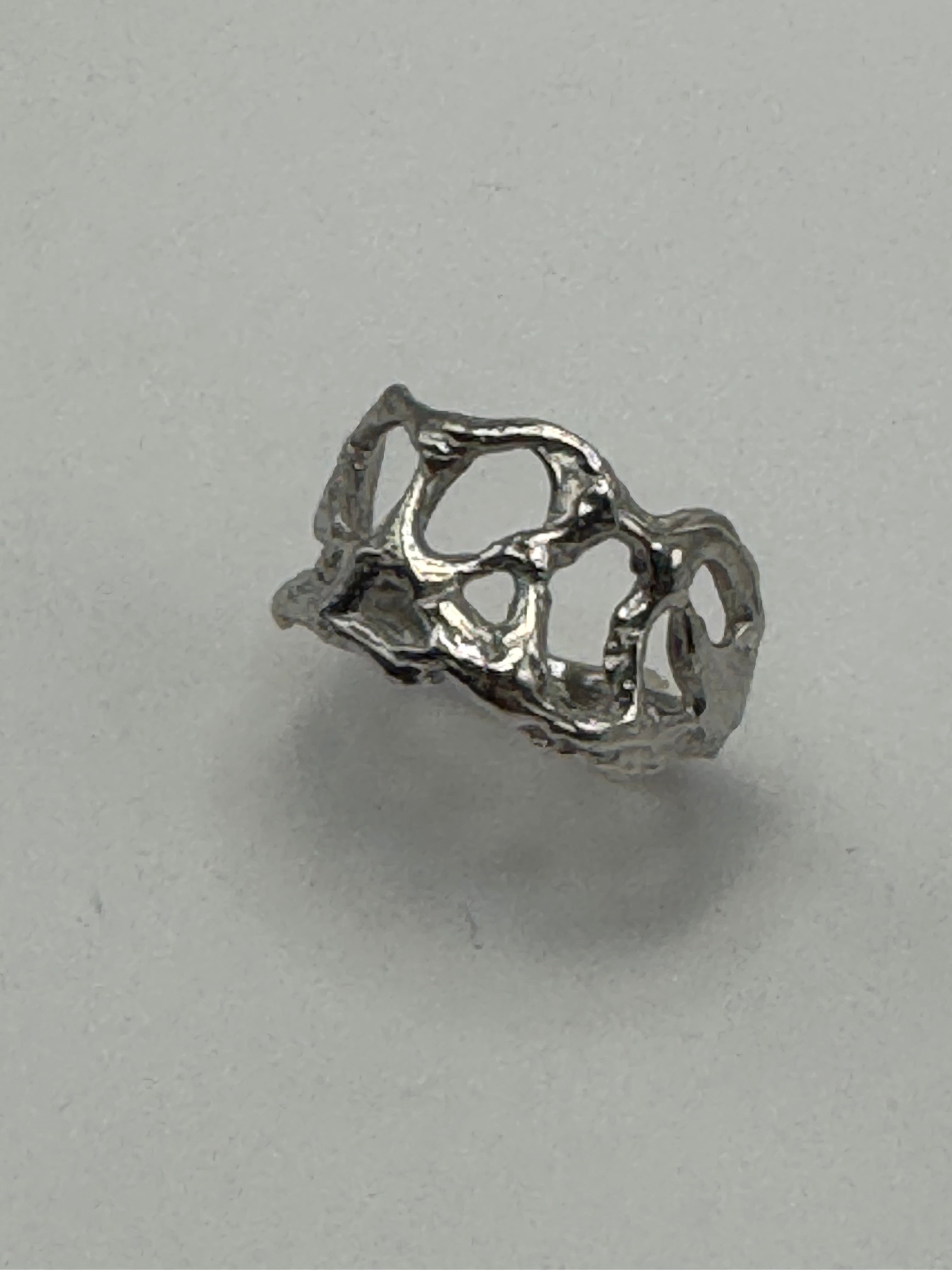 ROF ring w. 18K goldpalting