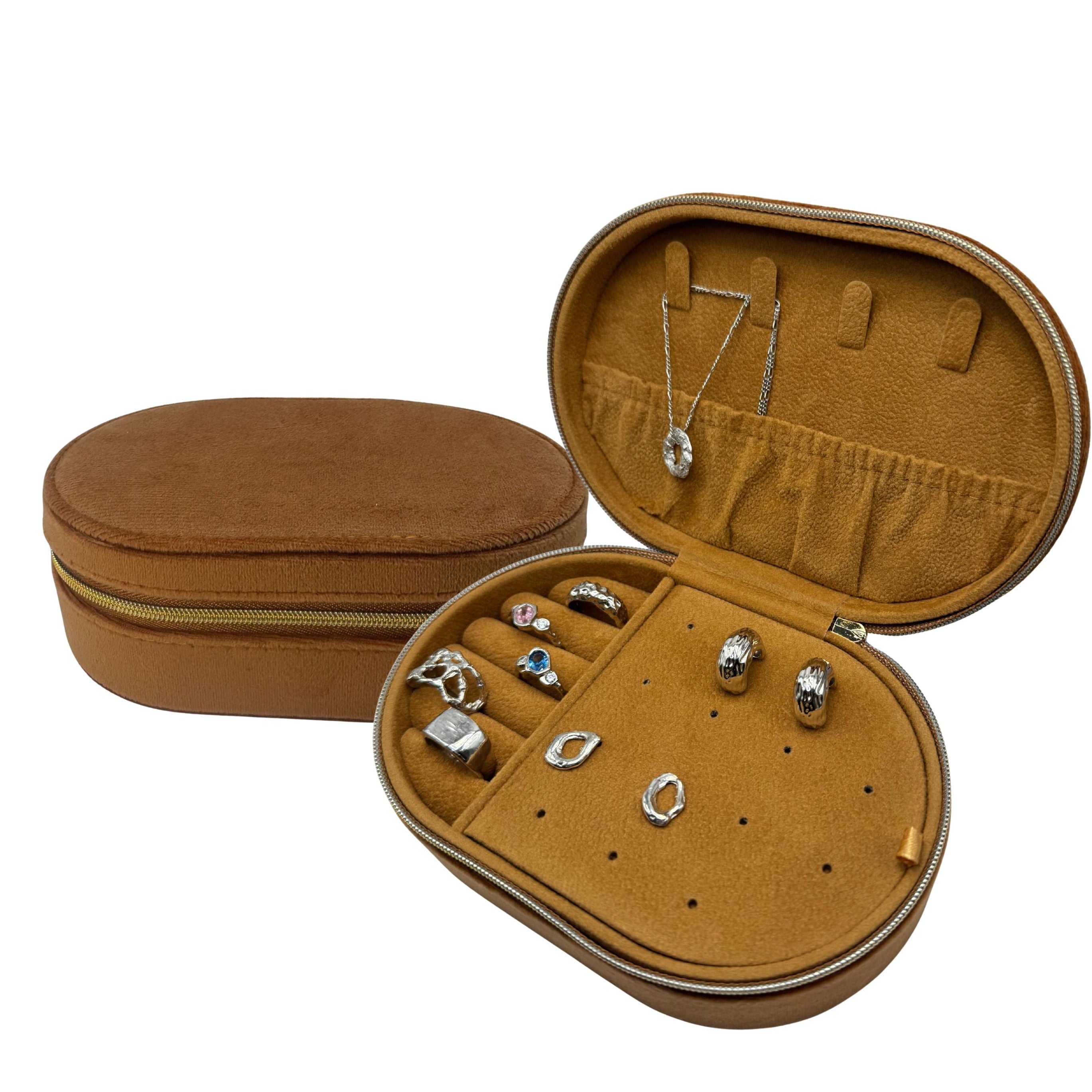 Travel Jewelry Box – Compact & Elegant Organizer