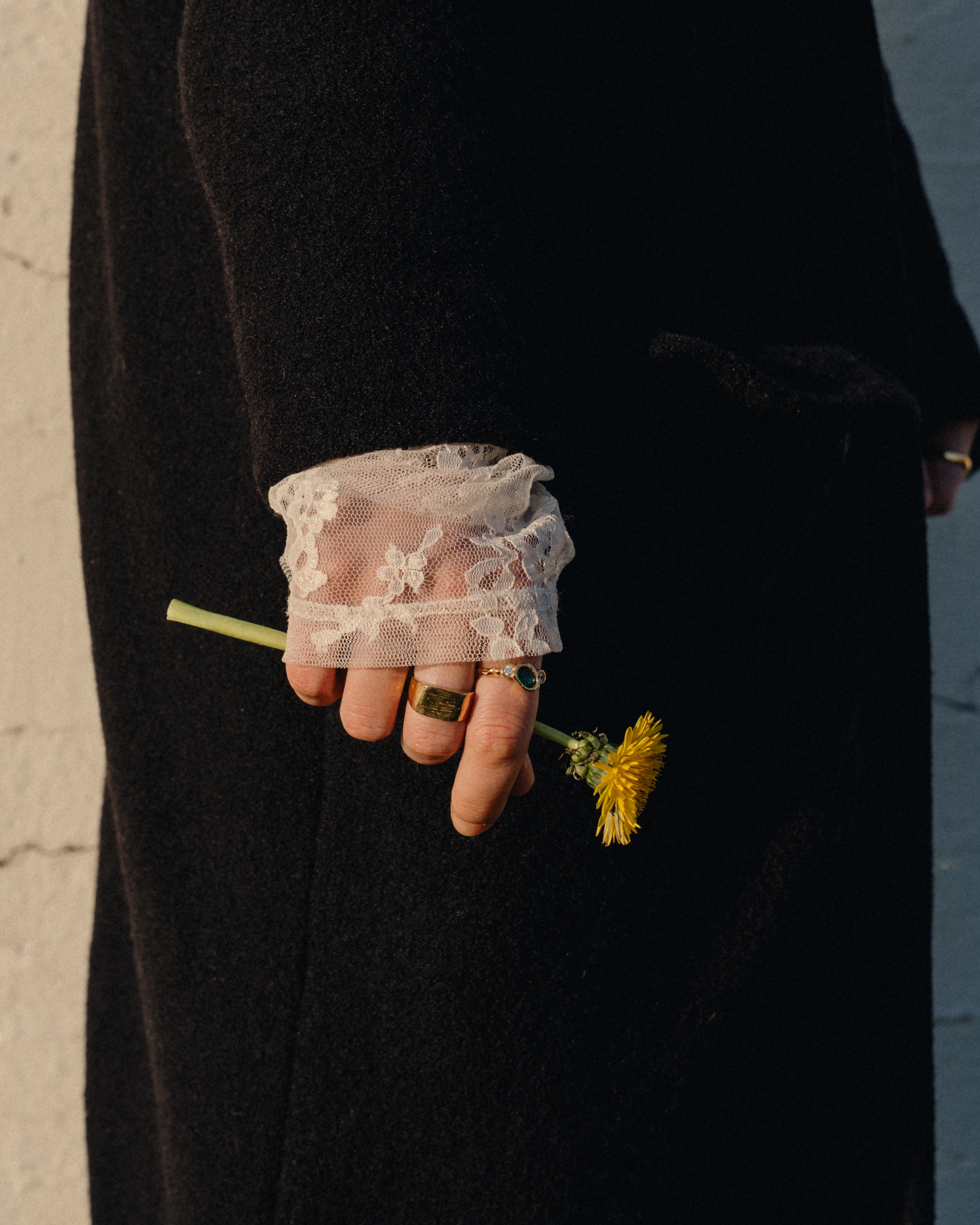 Like Lava Glacier- Green With 18K goldplating