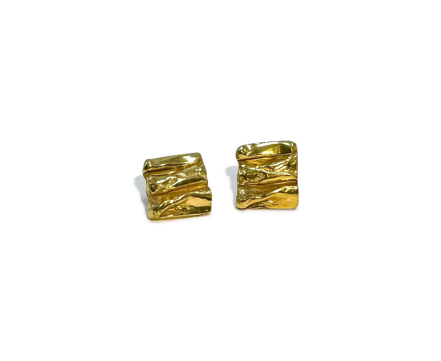 Flow Earrings with 18K goldplating