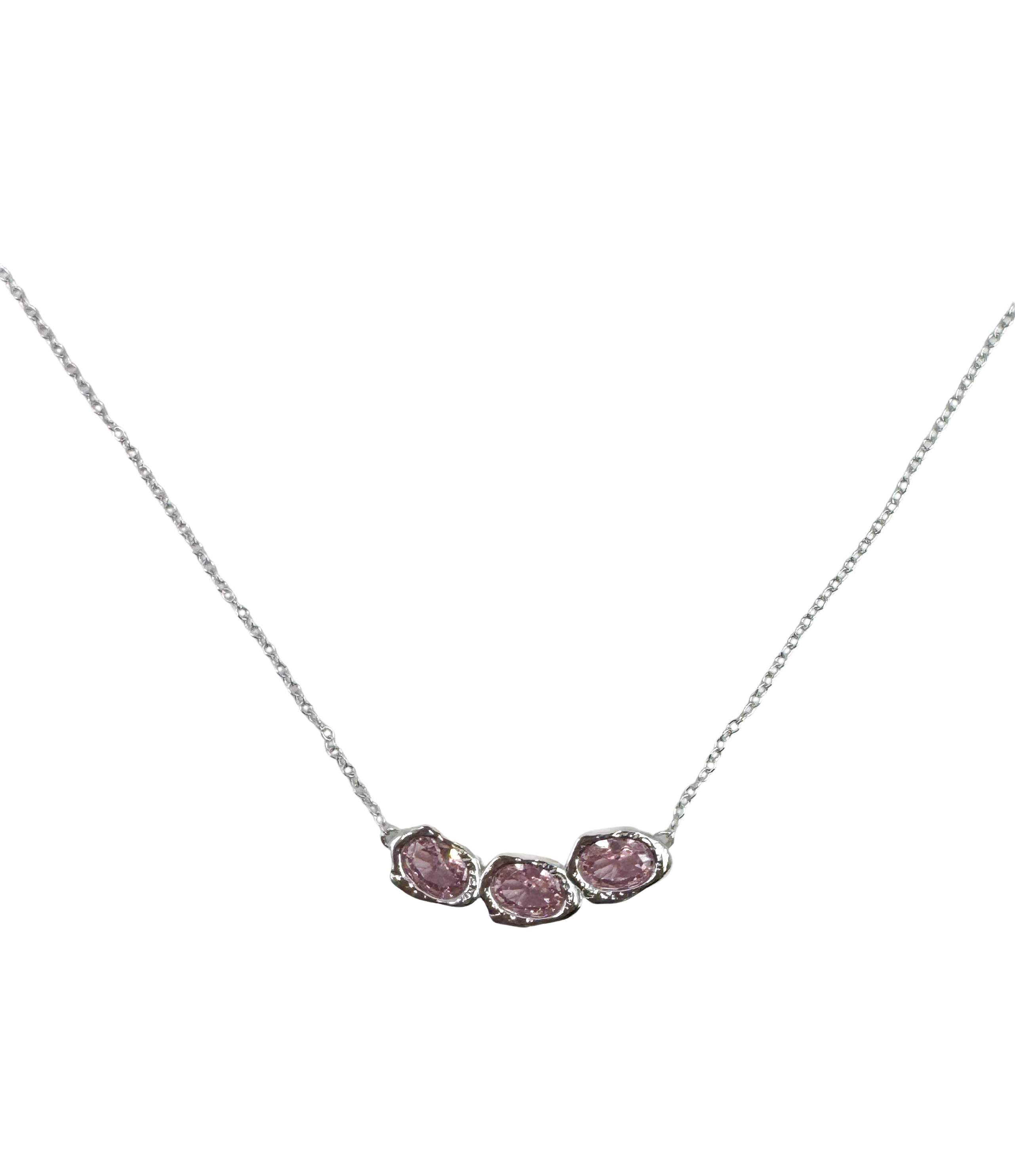 Lava Glacier Necklace - Pink
